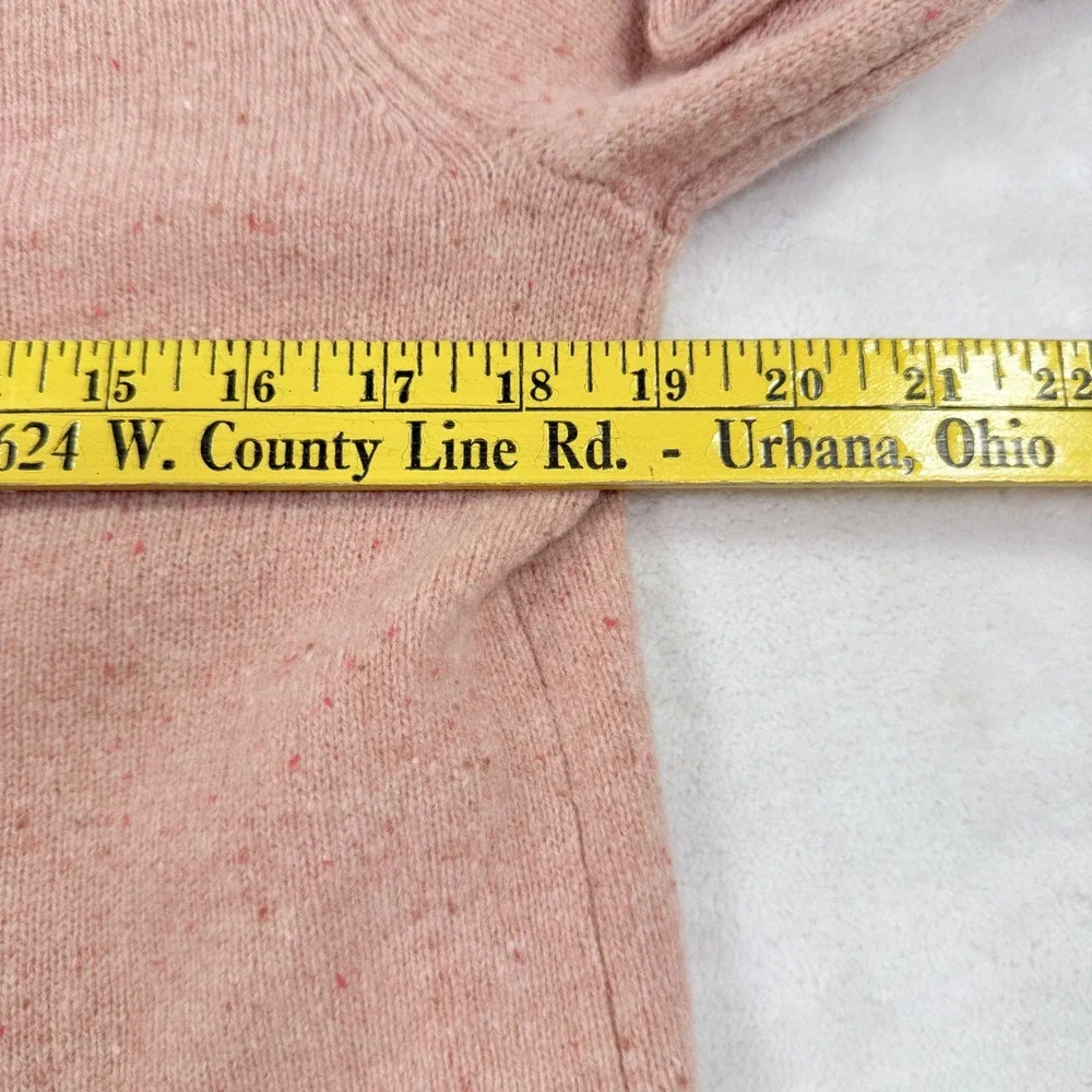 Madewell Pink Donegal Merino Wool‎ V-Neck Cardigan Sweater NA400 XXS New